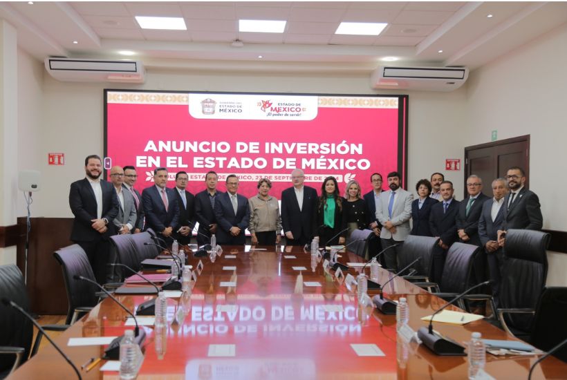 Anuncian inversiones privadas de 15,000 mdp en Edomex