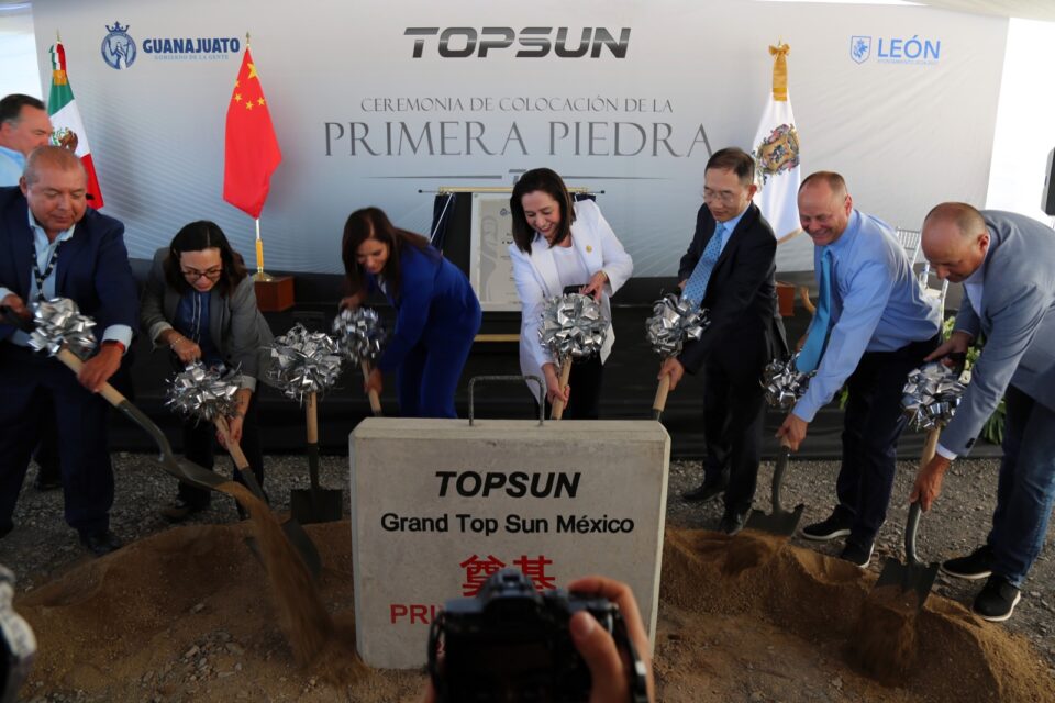 Grand Top Sun México invertirá 55 mdd en nueva plata en Guanajuato