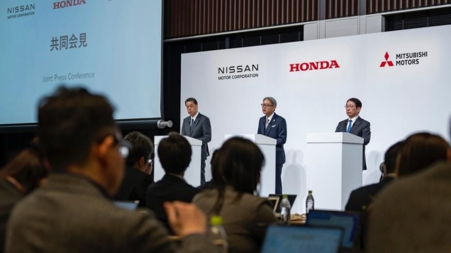 Nissan, Honda y Mitsubishi firman acuerdo de entendimiento para fusionarse