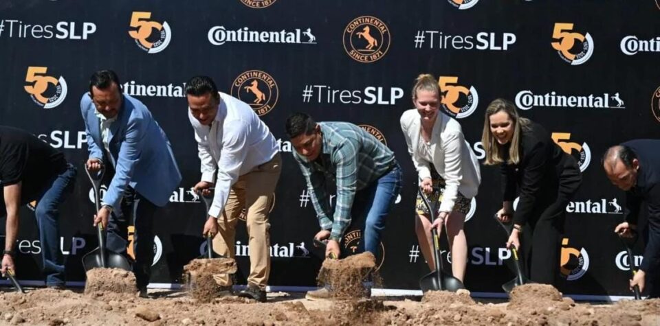 Continental Tires arranca expansión de planta en San Luis Potosí